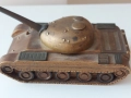 RRR-Много рядък бронзов модел на танк.Подарен посмъртно на ген.Дмитрий Григориевич Павлов , 1 200 лв, снимка 3