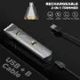 Personal Groomer Bikini Trimmer, Тример, USB акумулаторна IP7X Водоустойчив, снимка 5