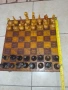 Стар дървен шах .Размери - 34 х 34см. ., снимка 7