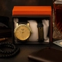 Елегантен кварцов часовник с гривна в подаръчна кутия, снимка 3