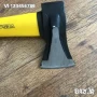 Топор с дръжка от фибостъкло ВЕСТО - 1кг./цепене на дърва, брадва клин//, снимка 4