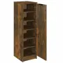 vidaXL Шкаф за обувки, опушен дъб, 30x35x100 см, инженерно дърво, снимка 6