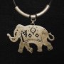 Дамско Колие „Индийският слон“, снимка 1 - Колиета, медальони, синджири - 35894438