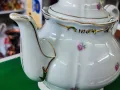 Български чайник порцелан Сталин видин 1958 г, снимка 3