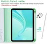 Нова тънка смарт клавиатура за iPad Mini 6 8.3 инча + защитен калъф с държач за писалка, снимка 5