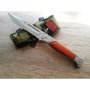 Сувенир! Военен тактически масивен голям сгъваем нож - AK-47, снимка 1 - Ножове - 41627584
