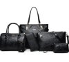 Комлект от 6 луксозни чанти , снимка 1 - Чанти - 42315034