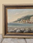Много добра антикварна авторска майсторска картина масло върху платно , снимка 5