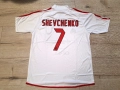 Футболна фланелка на Милан # Андрий Шевченко#7#ретро модел сезон 2004/2005!, снимка 1
