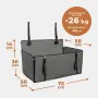 WUGLO Изключително стабилно столче за кола за големи кучета до 26 кг, снимка 8