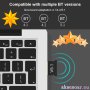 USB Bluetooth 5.1 адаптер Handsfree Безжичен предавател Приемник 2.4 GHz за настолен компютър Лаптоп, снимка 16