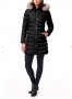 дълго пухено яке Tommy Hilfiger Tyra Down Coat, Black  размер М-Л, снимка 5