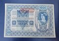 Банкнота. Австрия. 1000 крони. 1902год. ( 1919г.). Много добра банкнота., снимка 1