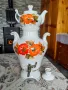 Руски порцеланов самовар., снимка 1