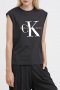 CALVIN KLEIN J2IJ204029 Logo Print Top Памучен Потник Топ M-L, снимка 5