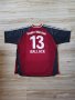 Оригинална мъжка тениска Adidas Climalite x F.C. Bayern Munchen x Ballack / Season 02-03 (Home), снимка 3