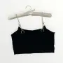 Crop top with chains straps , снимка 2