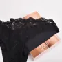 Love and bra S,M,L,XL черни,прасковени италиански дантелени бразилиани безшевна полупрашка С,М,Л,ХЛ, снимка 4