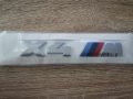 БМВ X4M BMW X4 M сребриста емблема лого, снимка 1