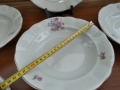 Стар български порцелан чинии дълбоки, снимка 6
