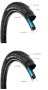 BTWIN Гуми за велосипеди DRY1 26"x2 Твърд Борд + вътрешни гуми, снимка 3