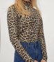 Дамска Блуза Леопардов Принт, снимка 1 - Блузи с дълъг ръкав и пуловери - 39299186