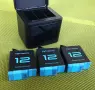 3 бр. батерии и тройно зарядно за GoPro Hero 9,10,11,12, снимка 2