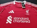 Официала тениска на Liverpool за сезон 2025/26, създаден от Adidas, снимка 1