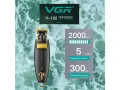 Машинка за подстригване VGR V-192 – 2000mAh, до 300 мин. работа, 6 приставки, снимка 5