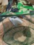 Предпазно було за защита от комари и пчели Камуфлажна риболовна мрежеста шапка с широка периферия ко, снимка 14