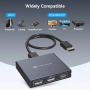 VEDINDUST DisplayPort сплитер 1 вход/3 изхода DP към HDMI и двоен DP, снимка 5