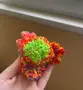 Ваза с цветя от силиконови ластици, снимка 4