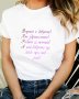 Дамска тениска за имен ден  с печат, снимка 3