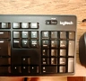 Безжичнен / USB комплект мишка с клавиатура! Logitech, снимка 7