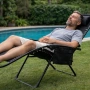 Сгъваем градински шезлонг Zero Gravity - ефект на нулева гравитация за максимален релакс, снимка 2