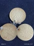 Лот монети 6 броя продупчени за забрадка,колан,рокля 50056, снимка 8