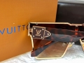 Louis Vuitton 2022 висок клас мъжки слънчеви очила унисекс дамски тип маска, снимка 12
