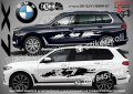 BMW X3 стикери надписи лепенки фолио SK-SJV1-BMW-X3, снимка 7