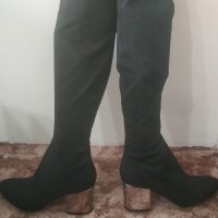 Нови чизми 39 номер, снимка 2 - Дамски ботуши - 34770983