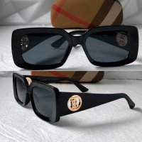 Burberry дамски слънчеви очила правоъгълни 3 цвята черни кафяви, снимка 3 - Слънчеви и диоптрични очила - 41626440