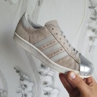 кецове /маратонки ADIDAS SUPERSTAR 80S METAL TOE  номер 39-39 1/3, снимка 16 - Маратонки - 39024527