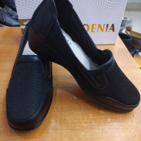 Дамски обувки м. 2216 черни , снимка 5 - Дамски ежедневни обувки - 44556219