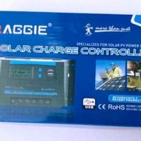 Соларен контролер RAGGIE 730SL, 30A, 12/24V, Черен, снимка 1 - Къмпинг осветление - 41044714