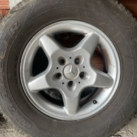 Оригинални джанти Mercedes с гуми Goodyear, снимка 6 - Гуми и джанти - 44653720