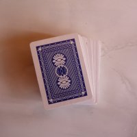 Мини карти за игра 1860 Miniature малки белот сантасе покер , снимка 3 - Карти за игра - 44501014