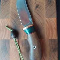 Ловен нож ръчна изработка, снимка 3 - Ловно оръжие - 44658984