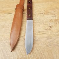 Немски нож с кожена кания rostfrei, снимка 4 - Колекции - 38696322