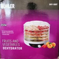 Mашина за сушене на плодове и зеленчуци MUHLER DHY-500T, снимка 3 - Други - 41620097