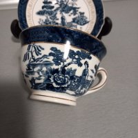 Японски костен порцелан, колекционерска чаша, снимка 5 - Антикварни и старинни предмети - 40761156