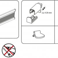 Плисирана щора GARDINIA EASYFIX Katy Wave без пробиване, снимка 3 - Други стоки за дома - 39976561